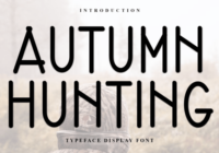 Autumn Hunting Font - Featured Image