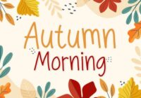 Autumn Morning Font - Featured Image