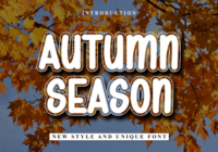 Autumn Season Font - Featured Image