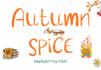 Autumn Spice Font - Featured Image