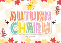 Autumncharm Regular Font - Featured Image