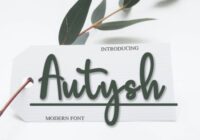 Autysh Font - Featured Image