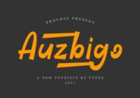 Auzbigo Font - Featured Image