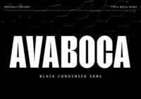 Avaboca Font - Featured Image