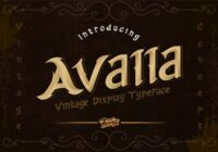 Avalla Font - Featured Image