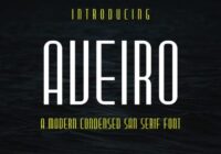 Aveiro Font - Featured Image