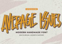 Average Issues Font - Featured Image