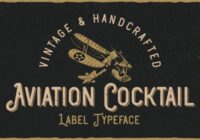 Aviation Cocktail Font - Featured Image