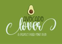 Avocado Lover Font - Featured Image