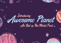 Awesome Planet Font - Featured Image