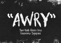 Awry Font - Featured Image
