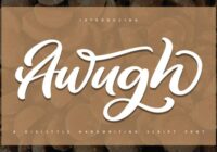 Awugh Font - Featured Image