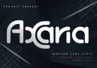 Axaria Font - Featured Image