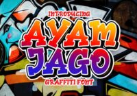 Ayam Jago Font - Featured Image