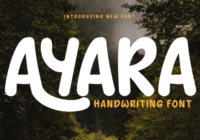 Ayara Font - Featured Image