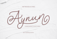 Aynun Font - Featured Image
