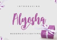 Ayosha Font - Featured Image