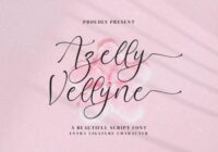 Azelly Vellyne Font - Featured Image