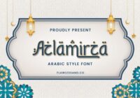 Azlamirza Font - Featured Image