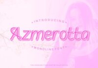 Azmerotta Font - Featured Image