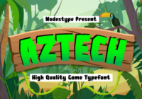 Aztech Font - Featured Image