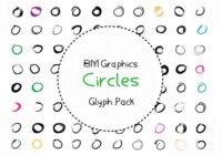 BM Graphics - Circles 2 Font - Featured Image