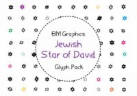 BM Graphics - Jewish Star of David Font - Featured Image