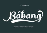 Babang Font - Featured Image