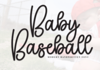 Baby Baseball Font - Featured Image