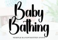 Baby Bathing Font - Featured Image