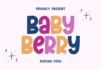 Baby Berry Font - Featured Image