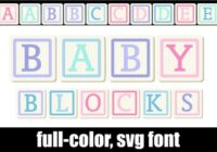 Baby Blocks Font - Featured Image