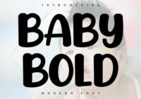 Baby Bold Font - Featured Image