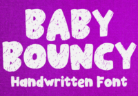 Baby Bouncy Font - Featured Image