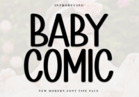 Baby Comic Font - Featured Image