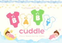 Baby Cuddle Font - Featured Image