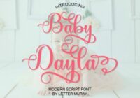 Baby Dayla Font - Featured Image