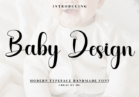 Baby Design Font - Featured Image