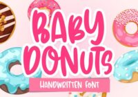 Baby Donuts Font - Featured Image