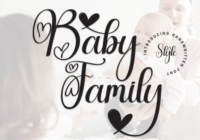 Baby Family Font - Featured Image