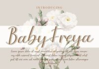 Baby Freya Font - Featured Image