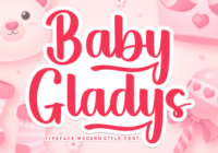 Baby Gladys Font - Featured Image