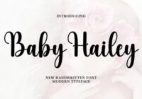 Baby Hailey Font - Featured Image