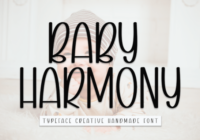 Baby Harmony Font - Featured Image