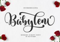 Baby Leni Font - Featured Image