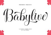 Baby Live Font - Featured Image
