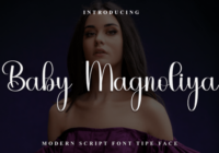 Baby Magnoliya Font - Featured Image
