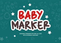 Baby Marker Font - Featured Image