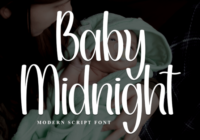 Baby Midnight Font - Featured Image