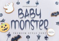 Baby Monster Font - Featured Image
